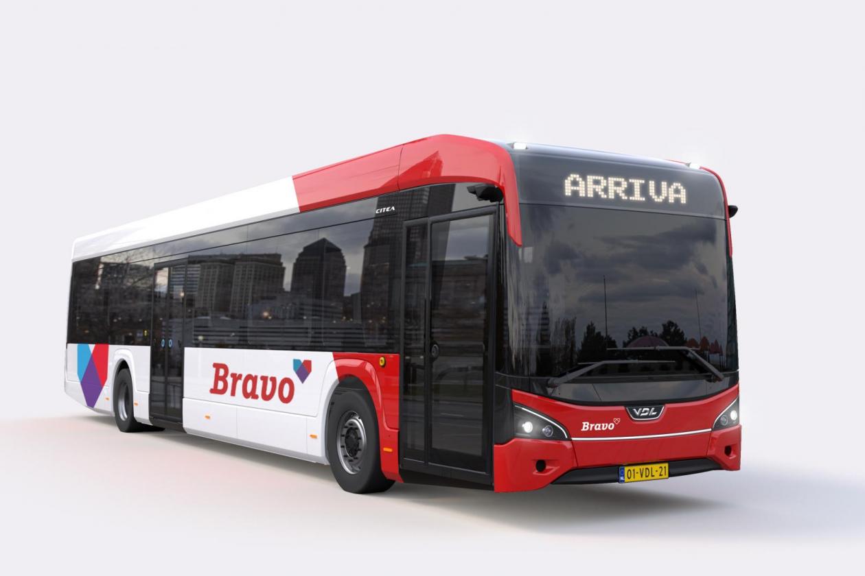 Un peu plus de 150 Citea de VDL nouvelle génération pour Arriva dans le Brabant-Occidental